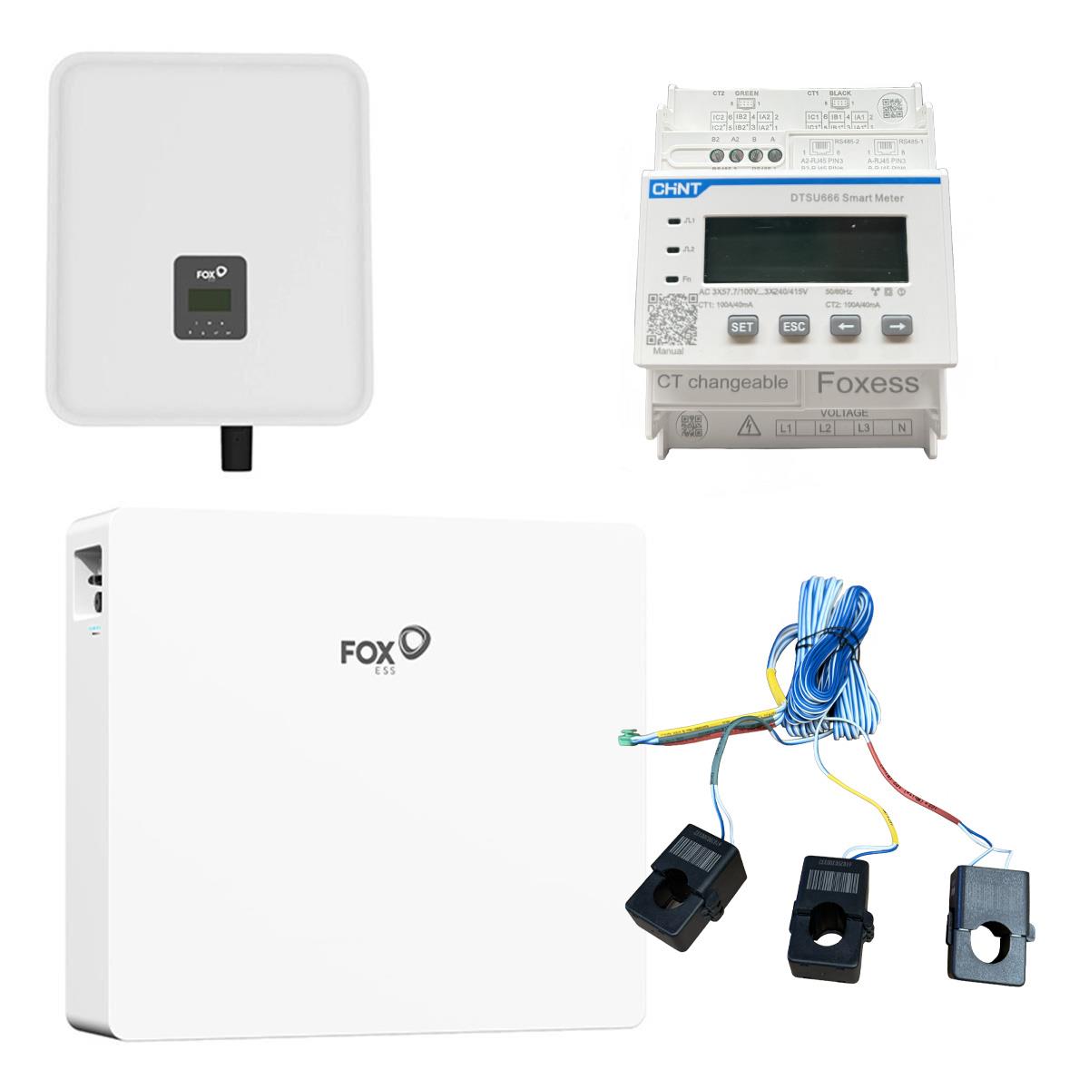 FoxESS - AC3 10.000 met 12 kWh EP12 - KIT